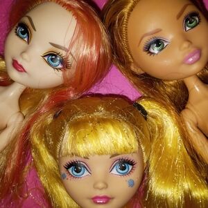 Ever After high Doll Bodies no hands
